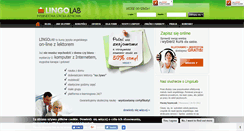 Desktop Screenshot of lingolab.pl