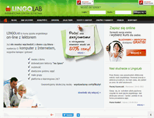 Tablet Screenshot of lingolab.pl